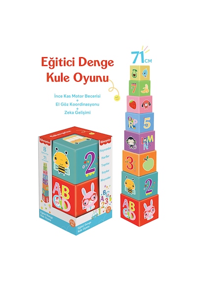 Fisher-price Eğitici Denge Kulesi Dıy-FP2656 DIY-FP2656
