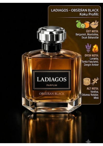 Ladiagos Obsidian Black Aromatik - Odunsu