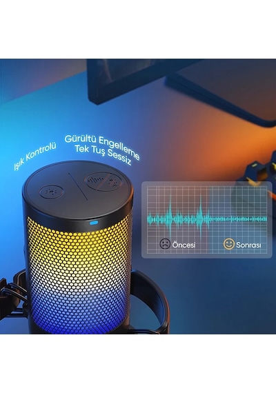 Maono Dgm20 Gamerwave Kondenser Usb Mikrofon
