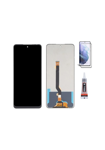 Tecno Camon 19 Neo Ekran Lcd Dokunmatik B7000 15ml Yapıştırıcı Ve Kırılmaz Cam İle Beraber Yc