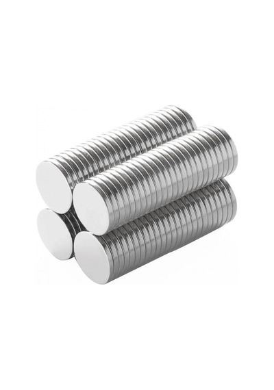 N35 12x2 Mm Neodyum Mıknatıs 250 Adet, Yuvarlak, Nikel Kaplamalı Kaliteli Ve Dayanıklı Ürün
