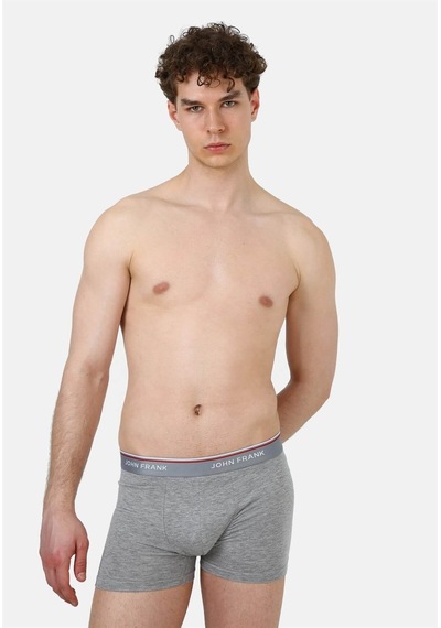 John Frank Üçlü Basic Bright Boxer Jf3Bbr05-4584 001