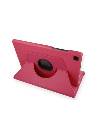 Newface - 504 - Samsung Galaxy Uyumlu T500 Tab A7 10.4 Kılıf 360 Tablet Deri Kılıf - Csmo-tex - - Pembe