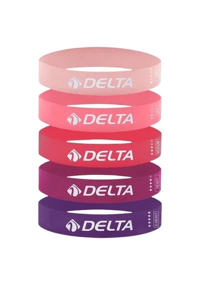 Delta Cls580 Aerobik Bandı 5'li Set Çok Renkli