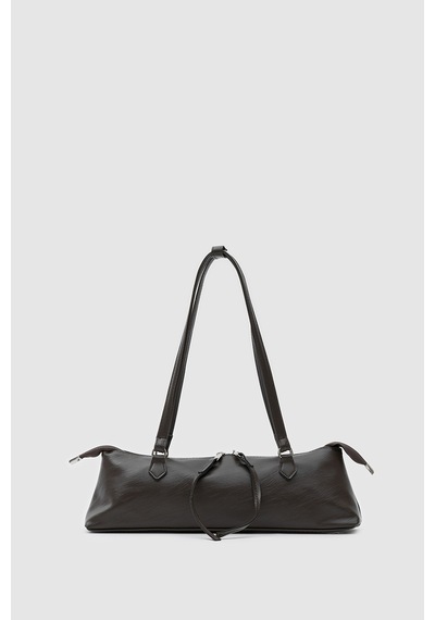 Shule Bags Core Basic Baget Çanta Kahve