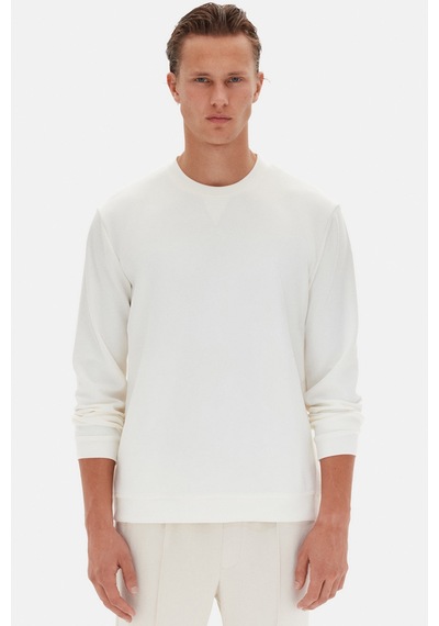 D'S Damat Ds Damat Regular Fit Ekru Düz Sweatshirt 5hce26172205m Çok Renkli
