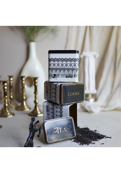 City Desenli Dikdörtgen Saklama Kabı 3 Lü Set, 8 X 12 Cm Çok Renkli