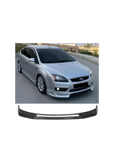 Ford Focus 2 Ön Ek Plastik Siyah Karlık-ön-ek-bodykit 2005 2006 2007 2008 Makyajsız Kasa