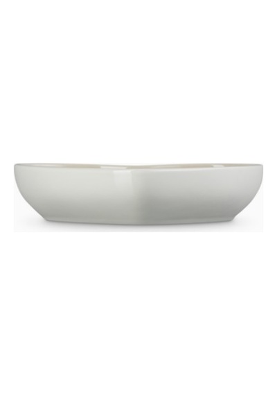 Le Creuset Kalp Formlu Lüks Sunum Şıklığı Seramik Kase 20 Cm Meringue