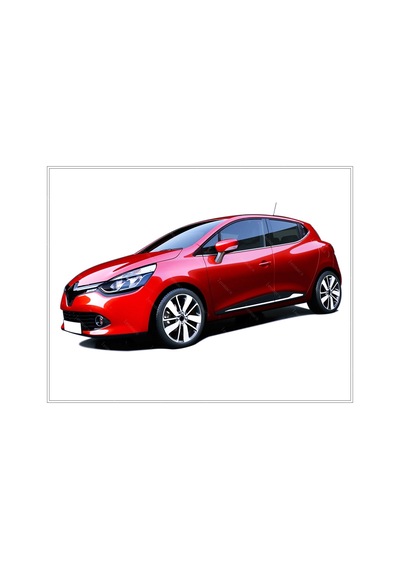 Renault Clıo 4 Krom Formlu Yan Kapı Çıta 4prç P.çelik 2012-2019