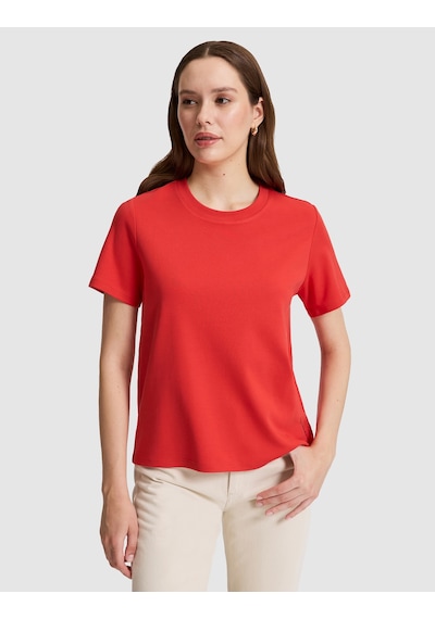 Pierre Cardin Kadın Kırmızı Tişört Basic 50323570-vr030