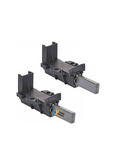 Beko Uyumlu D18101e Çamaşır Makinesi Motor Kömürü Kılıflı Çeneli 5x12.5x32 2 Li
