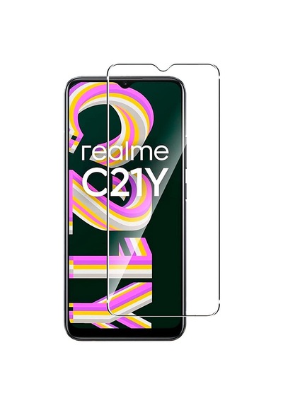 Realme C21y Uyumlu Temperli Kırılmaz Ekran Koruyucu