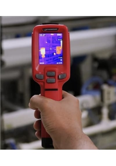 Rothenberger Yeni Seri Roscan 3000x Wifi Termal Kamera Üstün Görüntü Kalitesi Ve Hassasiyet