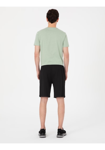 Pierre Cardin Siyah Comfort Fit Örme Şort 50310720-vr046