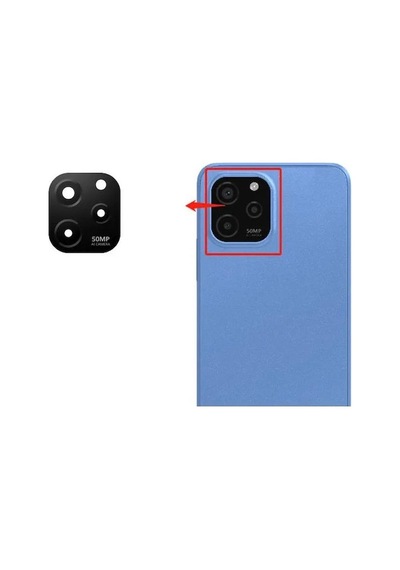 Huawei Nova Y61 Ile Uyumlu Kamera Camı Çok Renkli