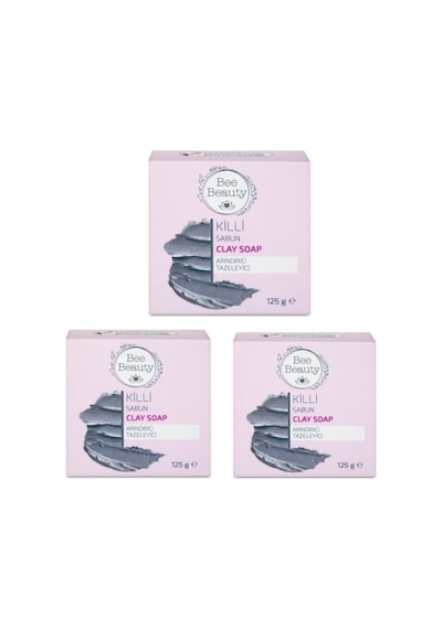 Bee Beauty Killi Katı Sabun 3 x 125 G