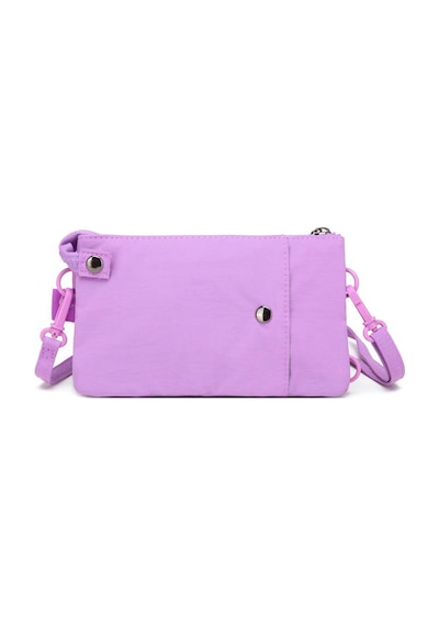 Smart Bags Mikro Poly Kumaş Uzun Askılı Kadın Cüzdanı 3343 Lila