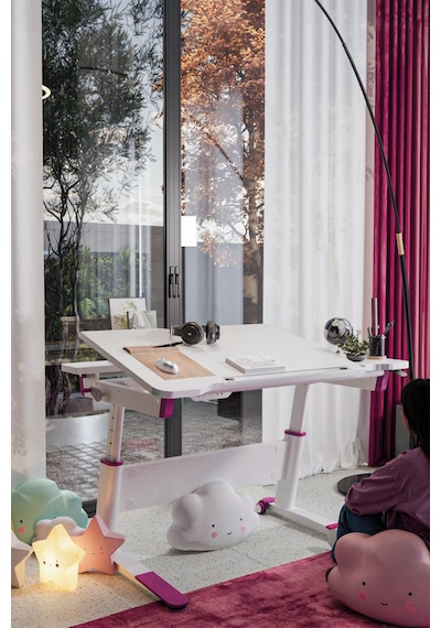 Sirius Simple Yükseklik Ve Eğim Ayarlı, Bilgisayar Ve Ofis Masası, Modern Ahşap Çalışma Masası Fuşya Gri Sirius Simple Yükseklik Ve Eğim Ayarlı, Bilgisayar Ve Ofis Masası, Modern Ahşap Çalışma Masası Fuşya Gri