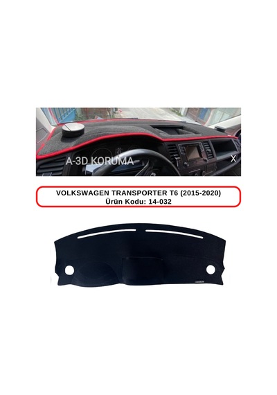 VOLKSWAGEN TRANSPORTER T6 (2015-2020) TORPİDO KORUMASI / HALISI / ÖRTÜSÜ / KILIFI