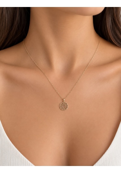 14 Ayar Altın Kolye 0,95 Gr