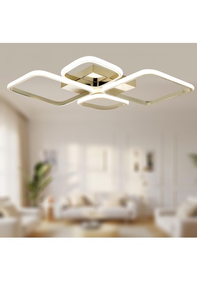 Tt050-fsr Tt Ayd Gün Işığı Fransız Sarı Kaplama Led Avize Rose Gold