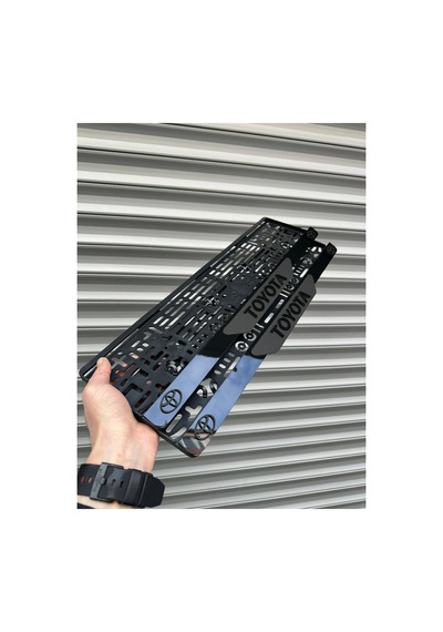 Vipplaka Toyota Uyumlu Mat Plakalık - 844320147
