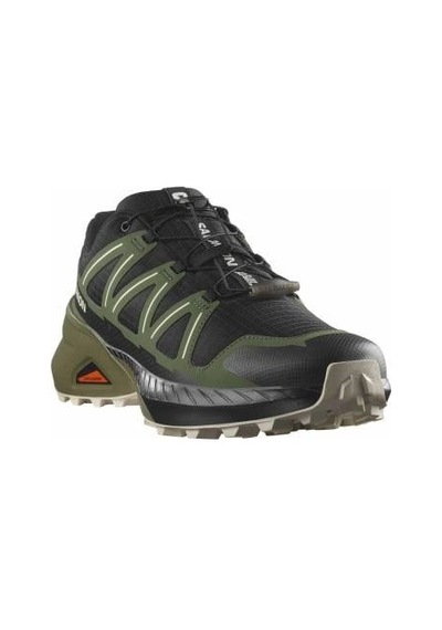 Salomon Speedcross Peak Black/black Forest/rainy Day Erkek Ayakkabı L47974700 Haki