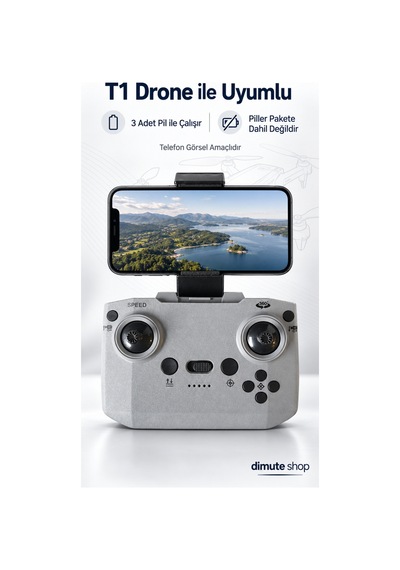 T1 Drone Yedek Kumandası - Telefon Tutuculu Drone Kumanda - 922525221