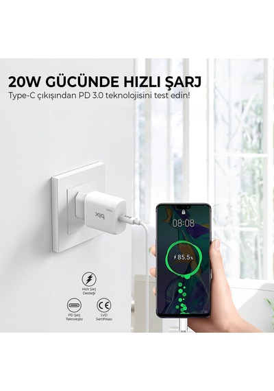 Bxcl20ta 20w Pd Süper Hızlı Type-c Şarj Cihazı, Type-c Den Lightning E Kablosuyla İphone 17 Serisi, İphone 16 Serisi, İphone 15 Serisi 14/14 Pro/14 Pro Max, İpad 9 Ve Fazlasıyla Uyumlu Bxcl20ta 20w Pd Süper Hızlı Type-c Şarj Cihazı, Type-c Den Lightning E Kablosuyla İphone 17 Serisi, İphone 16 Serisi, İphone 15 Serisi 14/14 Pro/14 Pro Max, İpad 9 Ve Fazlasıyla Uyumlu