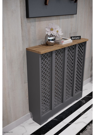 Dekoratif Petek Dolabı Kalorifer Peteği Kapatma Ünitesi Modern Tasarım İç Ölçü 76 Cm Dış Ölçü 80 Cm Petek 76 Antrasit Üstü Çam D3 Dekoratif Petek Dolabı Kalorifer Peteği Kapatma Ünitesi Modern Tasarım İç Ölçü 76 Cm Dış Ölçü 80 Cm Petek 76 Antrasit Üstü Çam D3