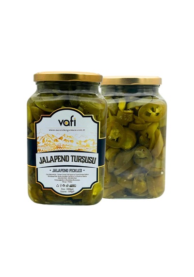 Vafi Turşu Serisi Jalapeno Turşusu 1000cc-500gr-4076