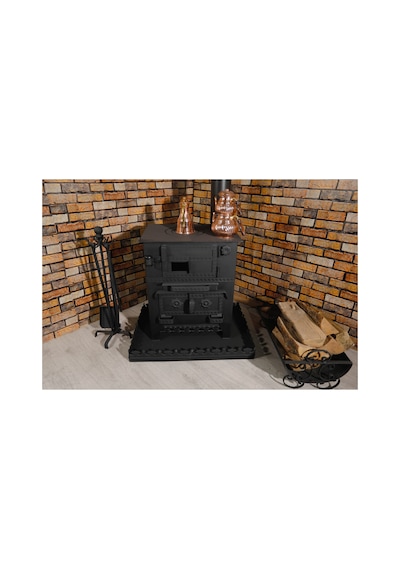 Karadeniz Kuzinesi 65 50 - 45 45 Fırın Ölçüsü - Odun Ve Kömür Yakıtlı- 2 Mm Gövdeli