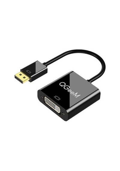 Lexroo Qg-hd24 Dvı To Display Port Dönüştürücü - Siyah