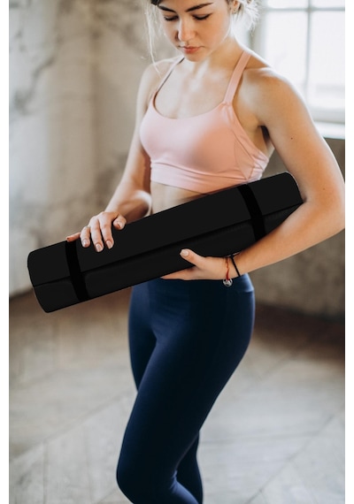 Pilates Yoga Matı Egzersiz Minderi 180x55 CM 8 MM