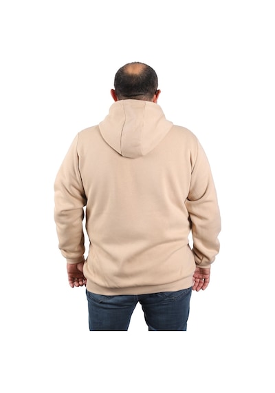 Moc Grande Mocgrande Büyük Beden Unisex Kapüşonlu 3Ip Sweat 11701 Bej