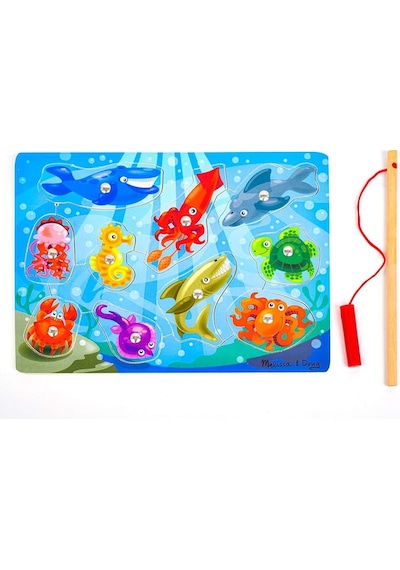 Melissa And Doug Ahşap Mıknatıslı Balık Tutma