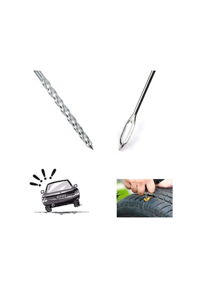 Zhltools 6 Parça Motorsiklet Bisiklet Lastik Tamir Kiti