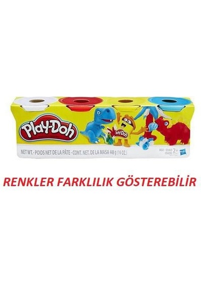 Play-Doh Oyun Hamuru Karışık 4 Renk 448 gr
