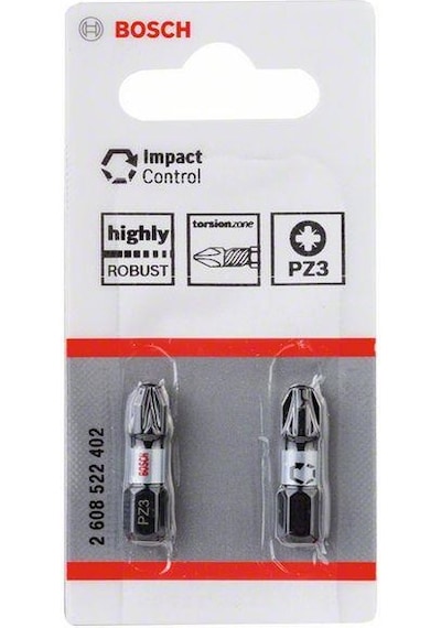Bosch Impact Yıldız Bits Ucu Pz3x25 Mm 2'li 2608522402