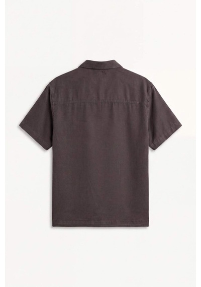 Defacto Regular Fıt Tencel Kısa Kollu Gömlek E2530ax26smbn339 Kahve-bn339