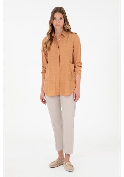 U.s. Polo Assn. Kadın Taş Pantolon Kanvas-chino 50290404-vr049 Taş