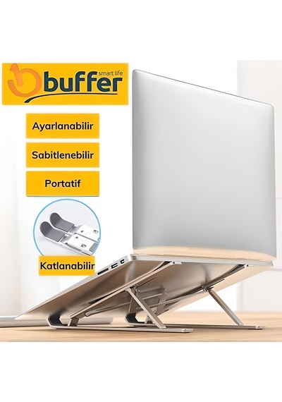 Ayarlanabilir Dizüstü Destek Tabanı Tamamen Katlanabilir Taşınabilir Laptop Yükseltici Diğer