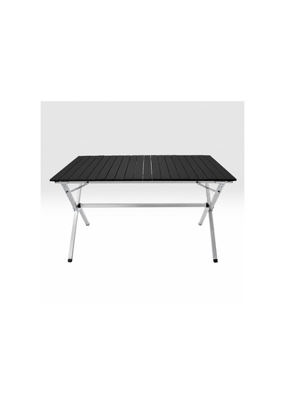 Katlanabilir Alüminyum Kamp Masası - 6/8 Kişilik - Tundra Dark - Taşıma Çantalı Karışık/Çok Renkli