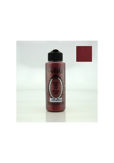 Metalik Sedefli Boya 120ml.236 Bordo 236 Bordo