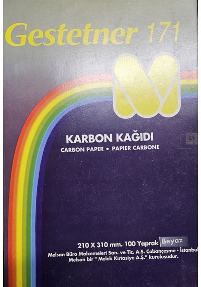 Beyaz Karbon Kağıdı 100 Adet