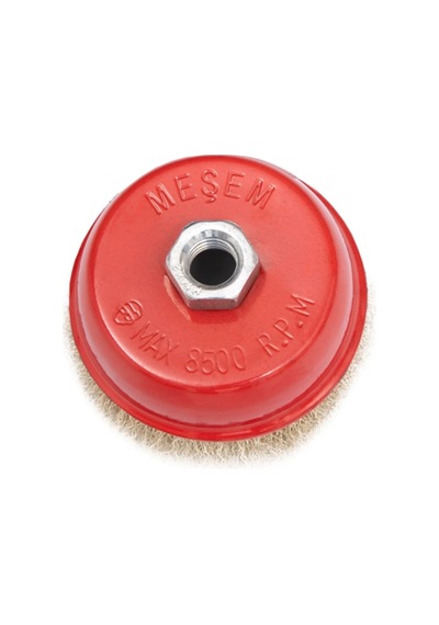 Meşem Çanak Fırça Saçaklı 100 Mm