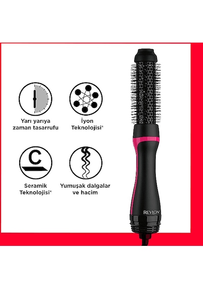 Revlon Rvdr5292 Style Booster Saç Kurutma Makinesi Ve Şekillendirici Siyah Siyah