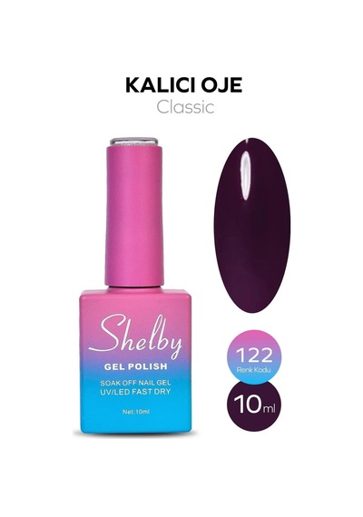 Shelby 10 Ml. A122 Kalıcı Oje