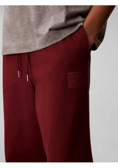 Calvin Klein Premıum Terry Ck Bordo Erkek Eşofman Alt